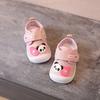Baby Toddler Cartoon Soft Sole Shoes With Velcro For Boys Girls Kids Walkers