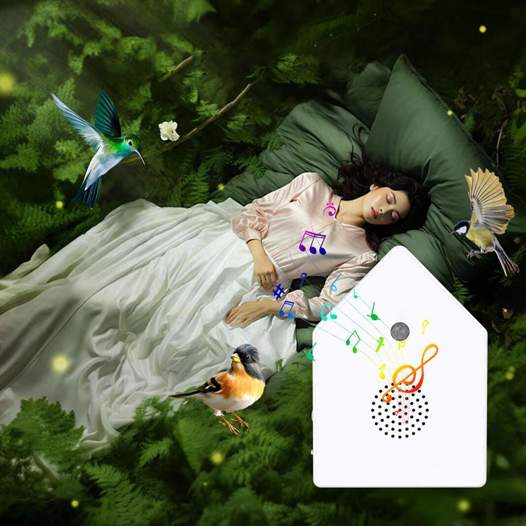 Bird Chirping Sound Box Realistic Audio Intelligent Portable Machine Indoor Ambient Noise
