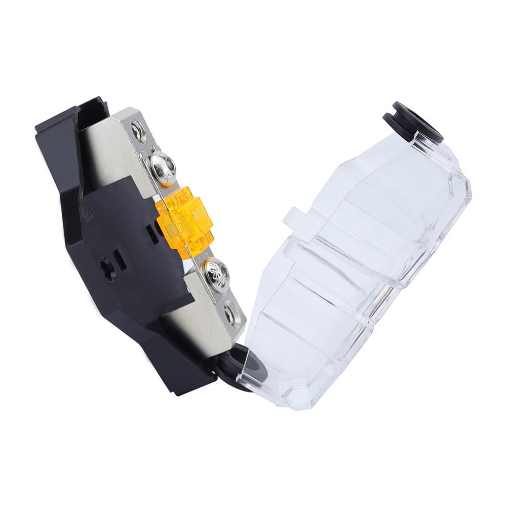 1PC Audio A-Mplifier Modified 40A Fuse Holder High-Performance 40A Brass Fuse Holder Reliable Circuit Breaker For A-Mplifiers