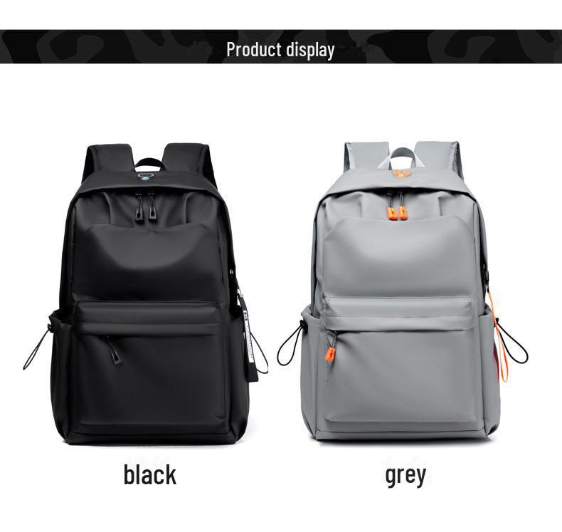 Men's Large Capacity Cross-Border Casual Backpack: Stylish School, Travel, and Laptop Bag