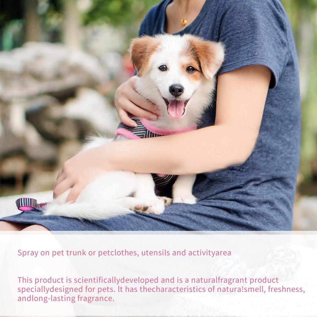 Universal Pet Perfume: Long-Lasting Deodorizing Fragrance for Cats & Dogs
