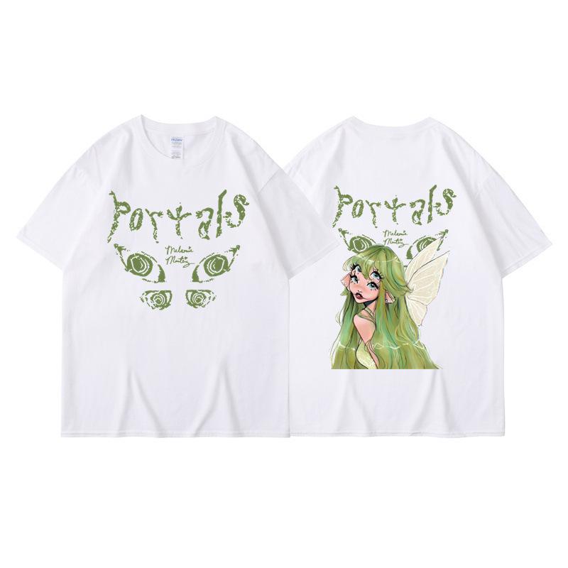 Melanie Martinez Portals New Album Women's T-Shirt Top Summer Loose Short Sleeves