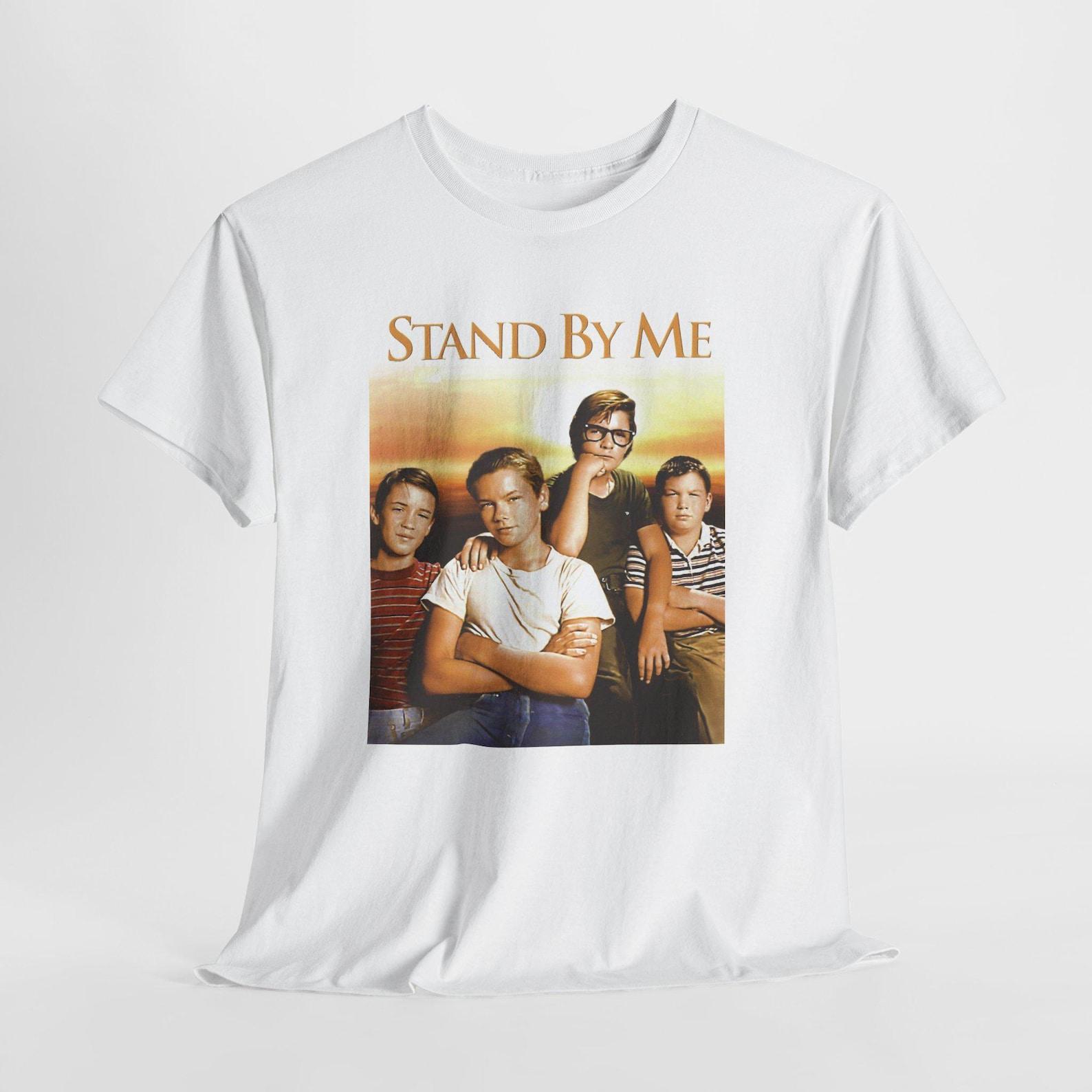 Stand by Me Retro Movie Men s White Tees T-Shirt Size S-5XL 4XL