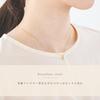 [mico.lor] Stainless Steel Necklace (111) Stick CZ Pendant, Surgical Stainless Steel 316L, Hypoallergenic, for Men and Women, Gold