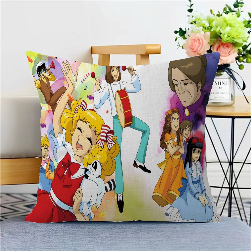 Women's Candy Candy Pillow Cover For Bedroom Room And Living Room Sofa Decorative Cushion Cover