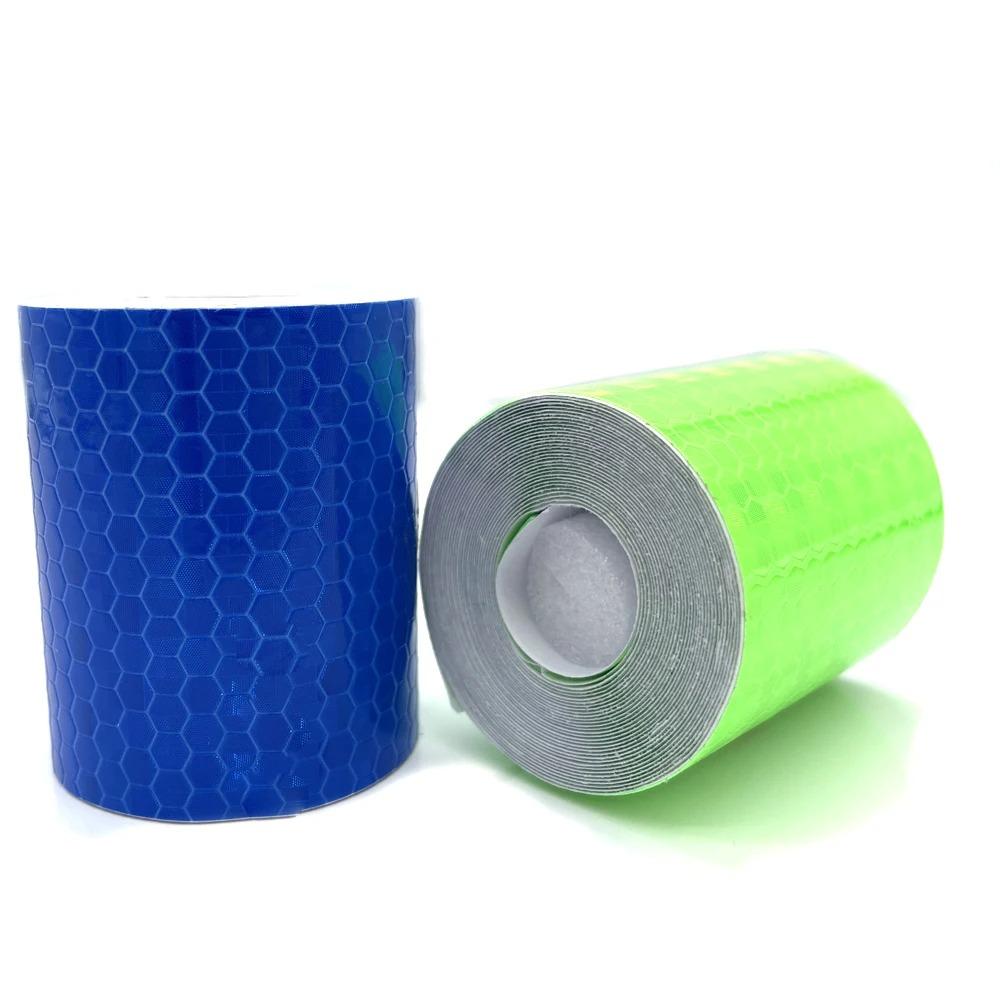 Safety Mark Warning Reflective Tape Strip Car Reflective Tape Motorcycle Sticker Bicycle Reflector Protective Sticker Film