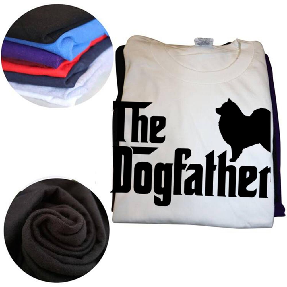 Funny Samoyed Lover Gift DogFather T Shirts Summer Style Graphic Cotton Streetwear Short Sleeve T-shirt Mens Clothing