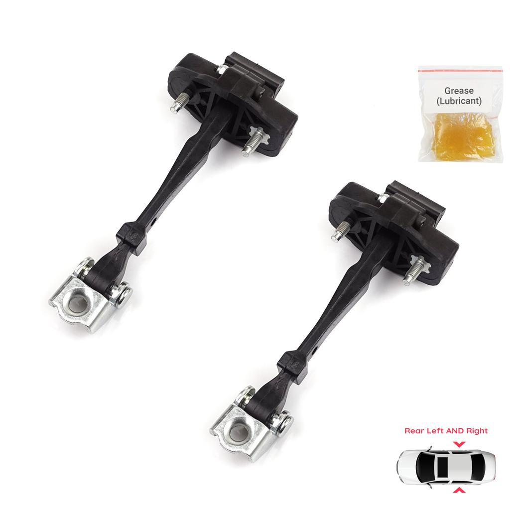 EDP1249-1 2 Pieces Rear Left AND Right Door Catch Hinge Brake Stop Check Strap Limiter for Renault Captur MK1 J87 H5 J5 2013-2019 824305607R
