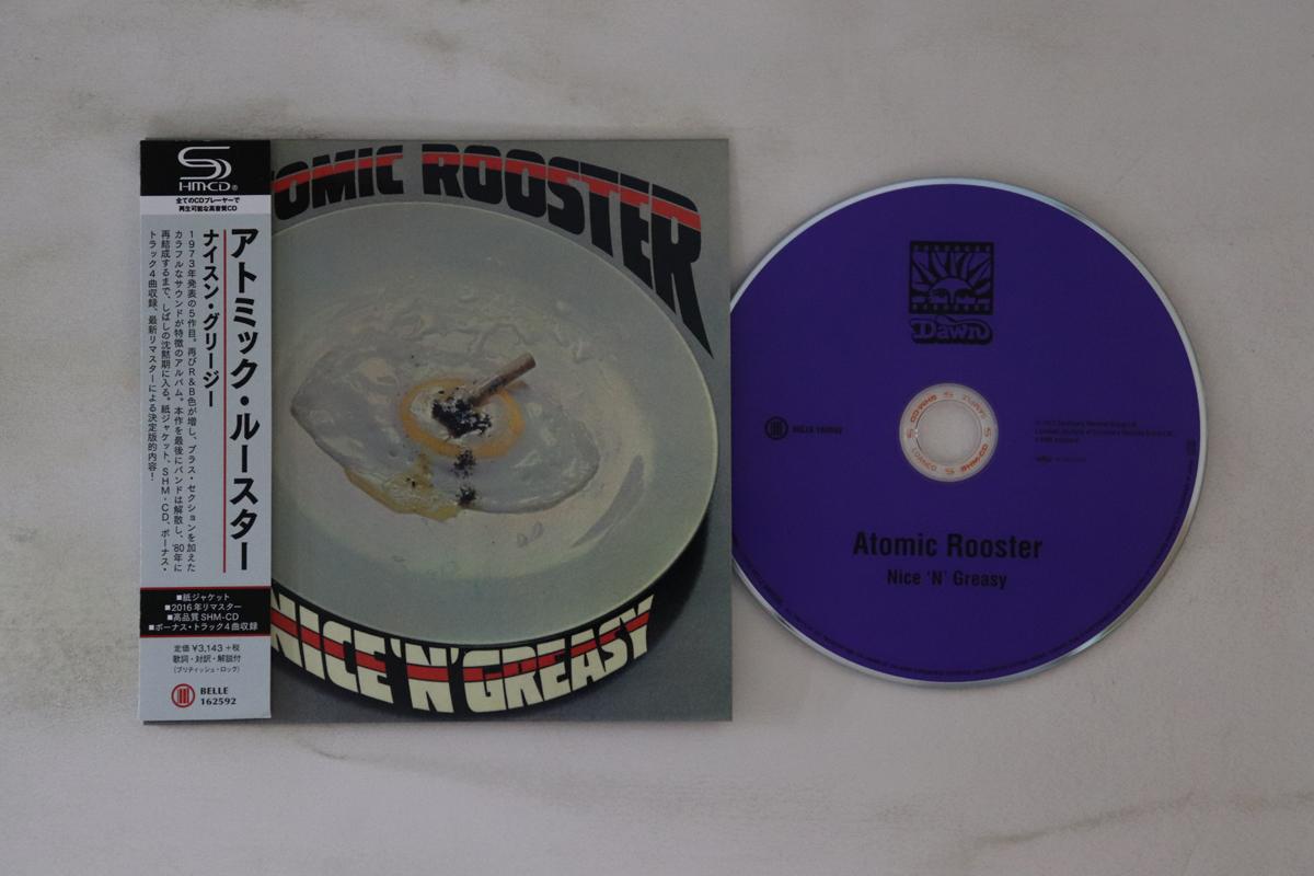 

CD ATOMIC ROOSTER - Nice n Greasy BELLE162592PROM DAWN 2016 Japan Obi Rock Used