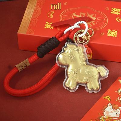 Quick Money Phone Wrist Strap with Gasket - Wealth Attraction New Year Pendant Case Accessory