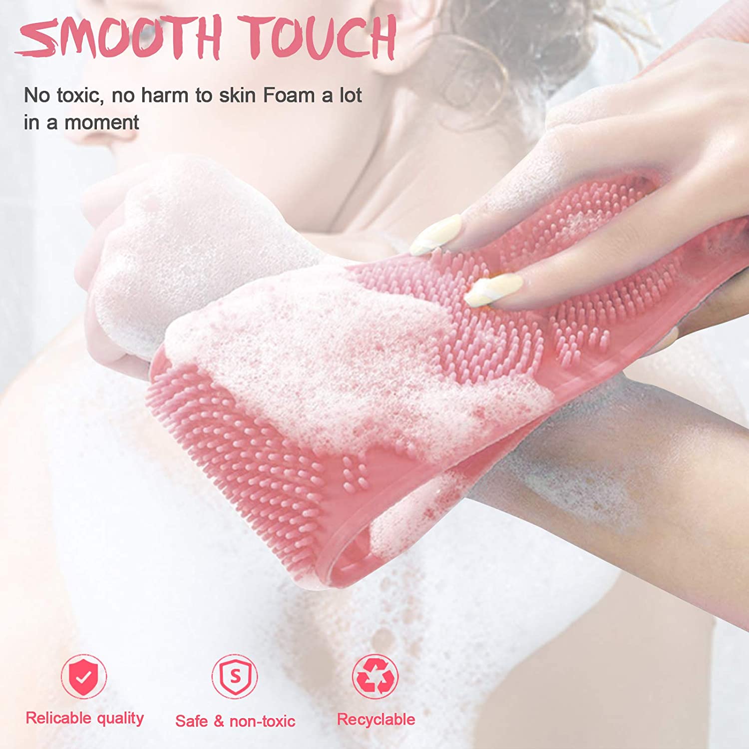 Силиконовая щетка для ванны — фото 9