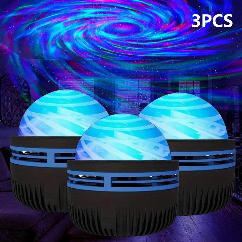 Led Aurora Borealis Night Light Starry Galaxy Light Projector Disco Light Christmas Lights For Room