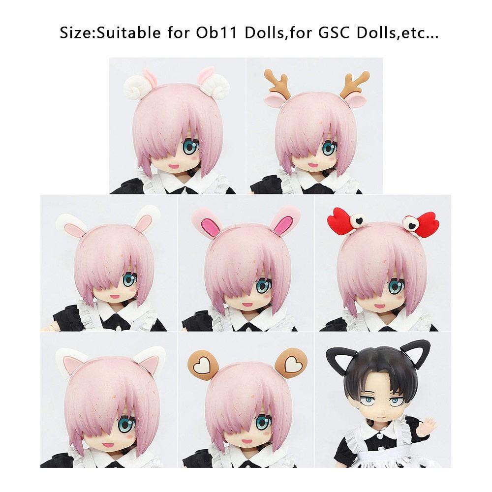 Plastic Cute Car Ear 8 Styles Miniature Hat Accessories High Quality Doll Clothes  GSC Doll
