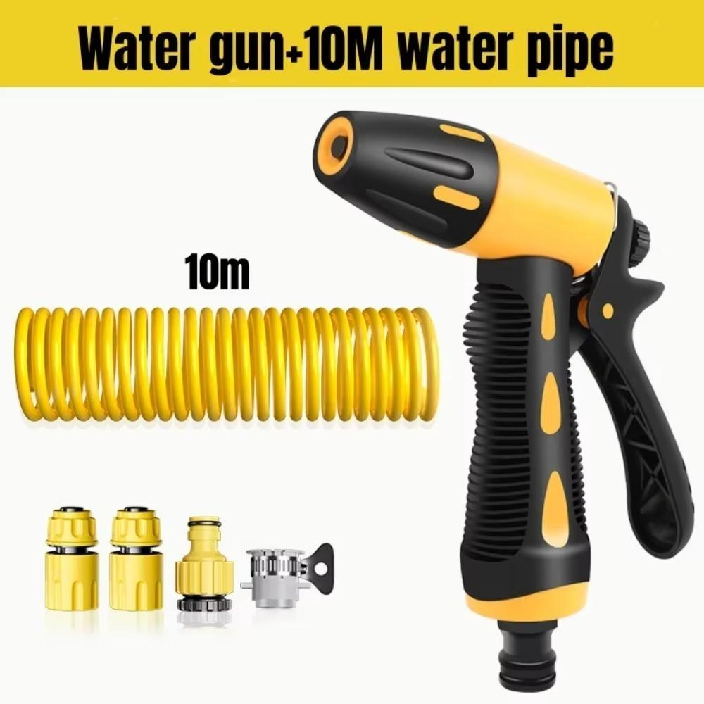 10-20 Meter Car Washing Tool Set High-pressure Nozzle Durable Car Wash Hose Nozzle Retractable Water Hose Wear-resistant