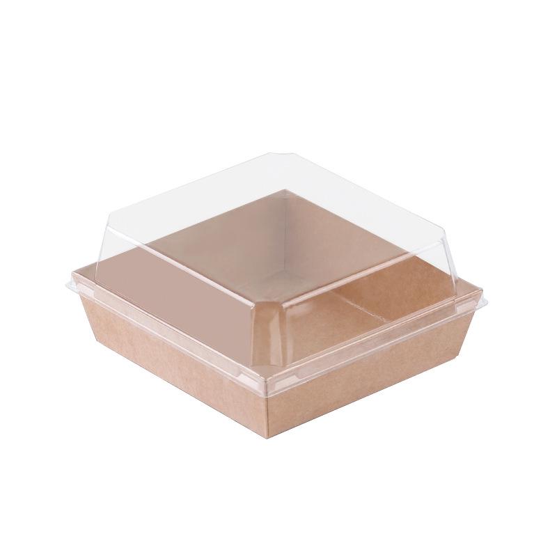 Rousong Xiaobei Pastry Box: Oil-Proof Takeout Container for Desserts, Snow Mei Niang, Puffs, and Cake Rolls.