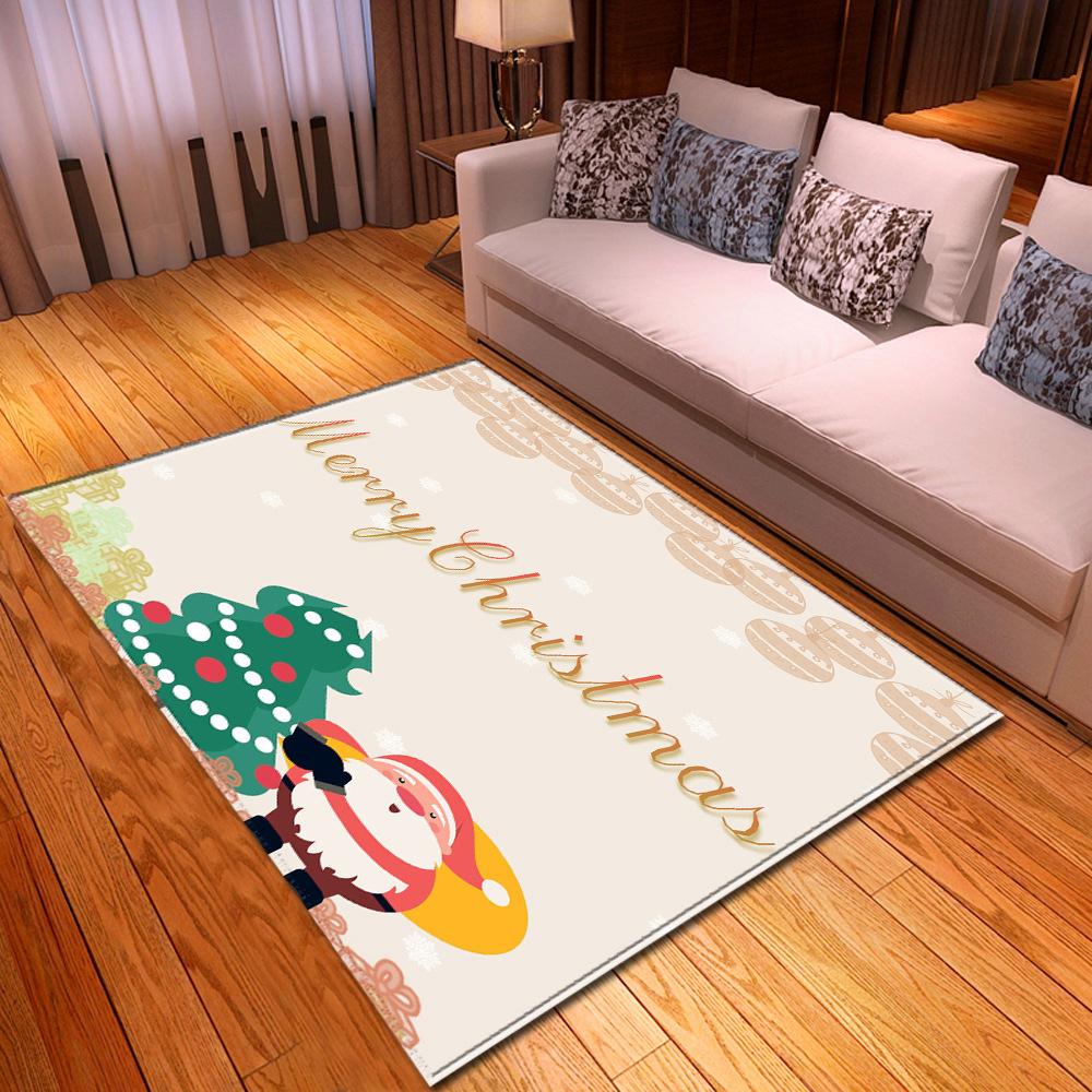 Christmas Living Room Floor Mat Bedroom Dining Room Carpet Carpet Doormat