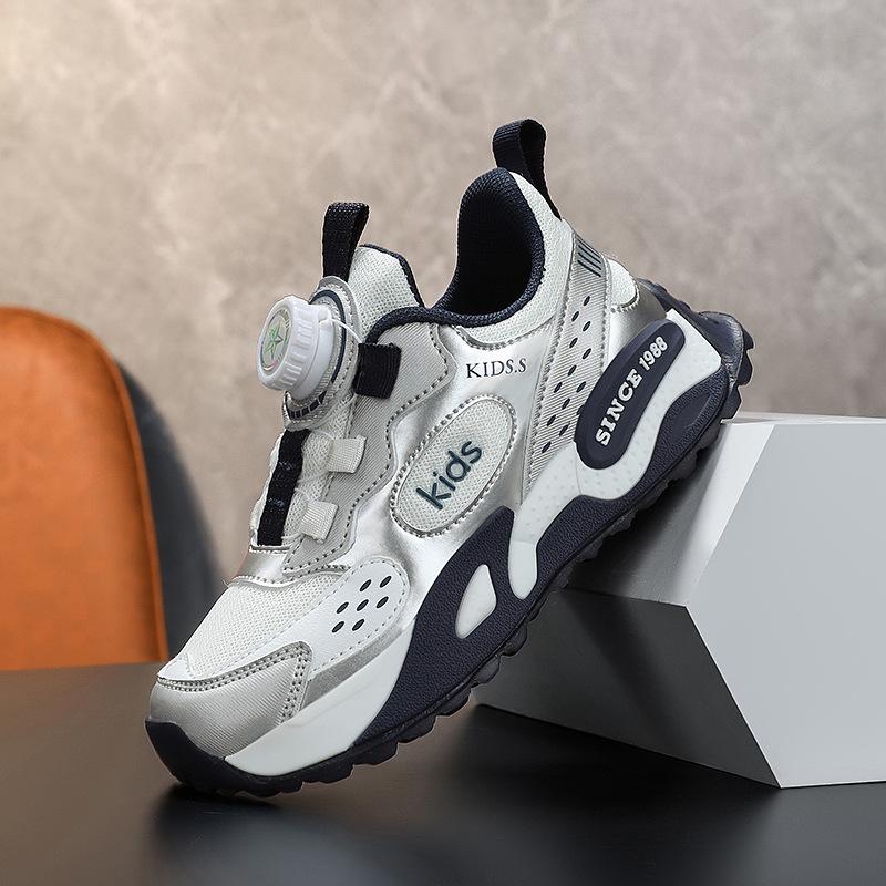 Children's sports shoes Boys' mesh breathable running shoes 2025 autumn girls' lightweight soft-soled non-slip casual shoes