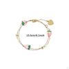 Strawberry Bracelet Chain Cuff Charm for Wife Girlfriend Lover