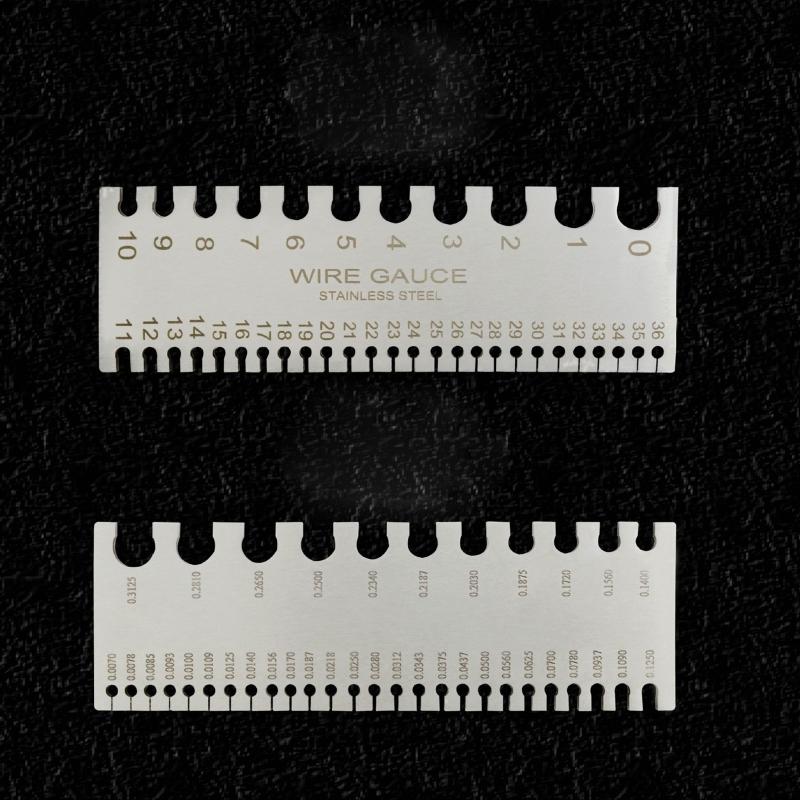 Stainless Steel Welding Gage Plated Size Inspection Tool Wire Metal Sizes Thickness Gauge Wire/Metal Sheet Thickness