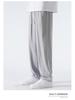 Men's Ice Silk Wide Leg Summer Pants - Loose, Draping, Micro Flare with Stretch for Casual Wear