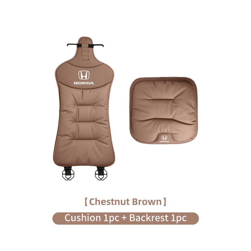 Car Interior Velvet Cushion Winter Nappa Leather Backrest Seat Cover For Honda Civic Accord CRV Fit Jazz Transalp CBR Cb500x Ody