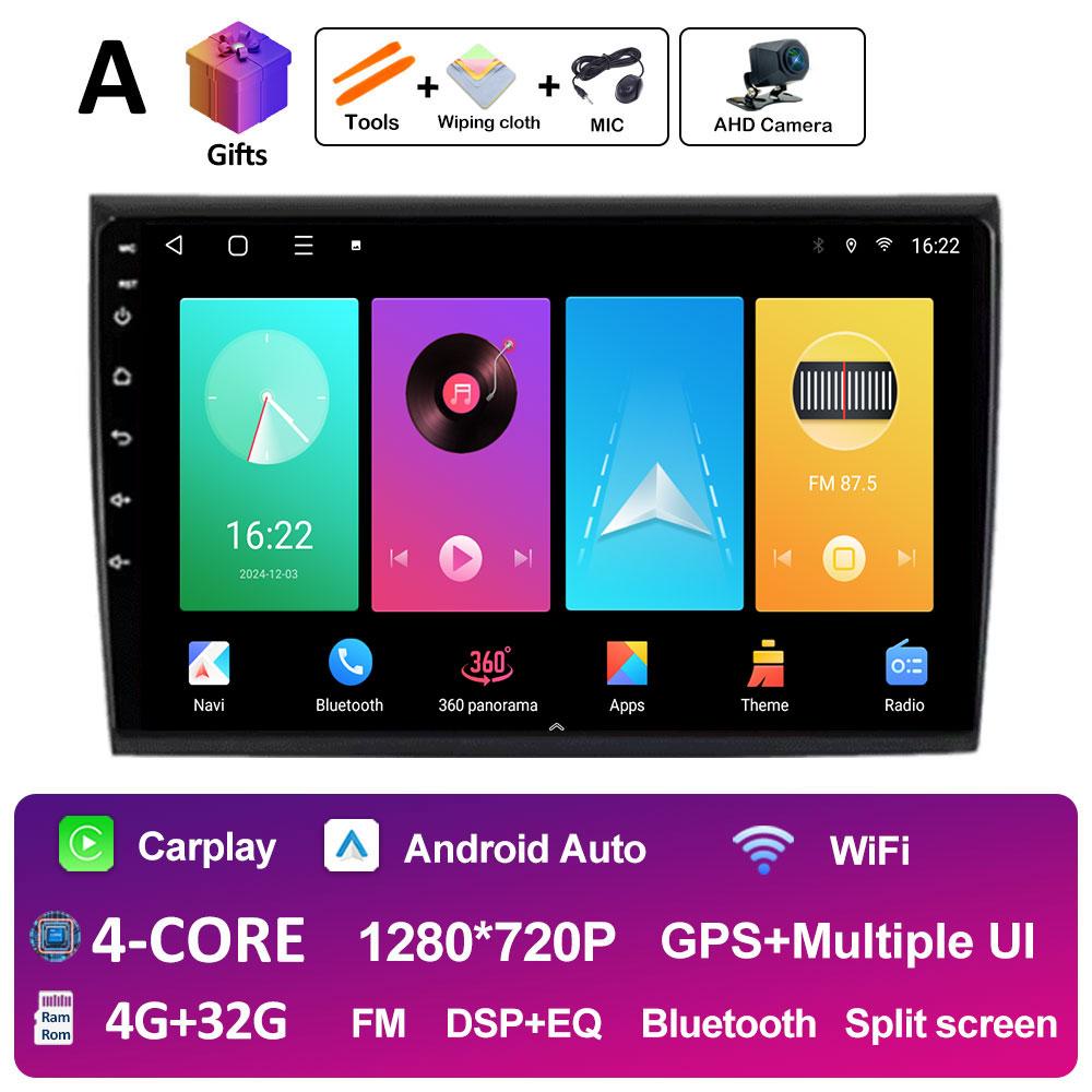 Car Video For Fiat Bravo 2007 2008 2009 2010 2011 2012 Audio Player Intelligent System 2.5D Touch Screen Bluetooth Auto Tools 4G