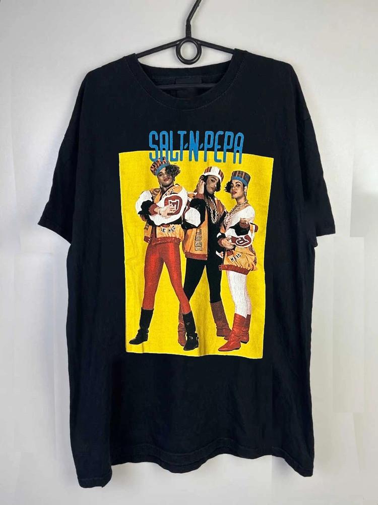 

Salt N Pepa Hip Hop Concert Music Unisex Cotton T Shirt Full Size S-5XL Unisex T-Shirt L