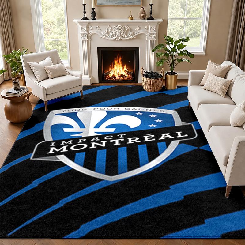 Tapis de porte CF Montreal pour salon ou chambre à coucher Tapis de protection sous chaise Décoration de bureau Cadeau de Noël Cadeau d'anniversaire
