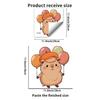 Cute Cartoon Guinea Pig Toilet Sticker Self-Adhesive Removable for Bathroom Home Decor