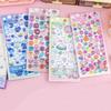 Fun Fashion 3D Relief Stickers Creative Cartoon Animals Cute Aesthetic Stickers Diy Phone Case Journal Decoration Stickers