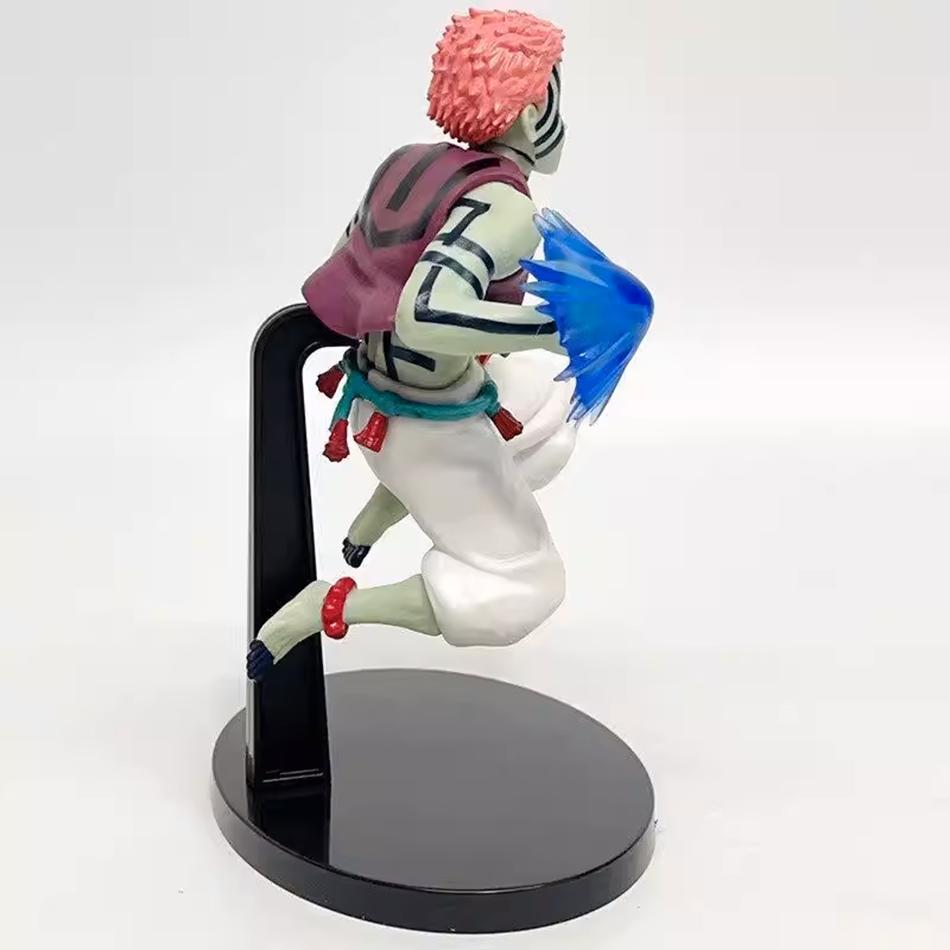 19cm Anime Figure Demon Slayer Figures Slayer Akaza Doll Figurine Warrior Action Figure Model Toys Anime Model Figure Car Doll