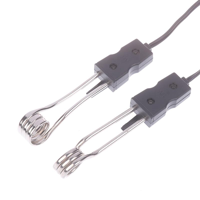 Car Alligator Clips Heater Auto Electric Tea Coffee Water Heater Dc 12V/24V 20W Cigarette Lighter Adapter Portable Heater