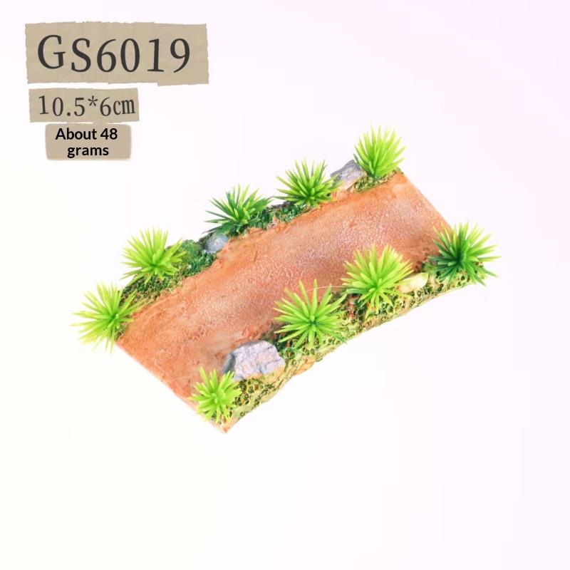 1Pcs Fairy Garden Paths Resin Art Decoration Micro Landscapes Flower Pot Miniature Landscaping Diy Artificial Stone Paths