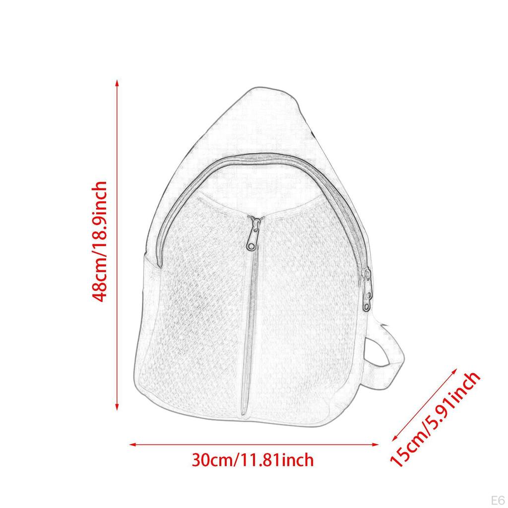 Lightweight Pickleball Storage Bag for Rackets And Gear with Shoulder Strap