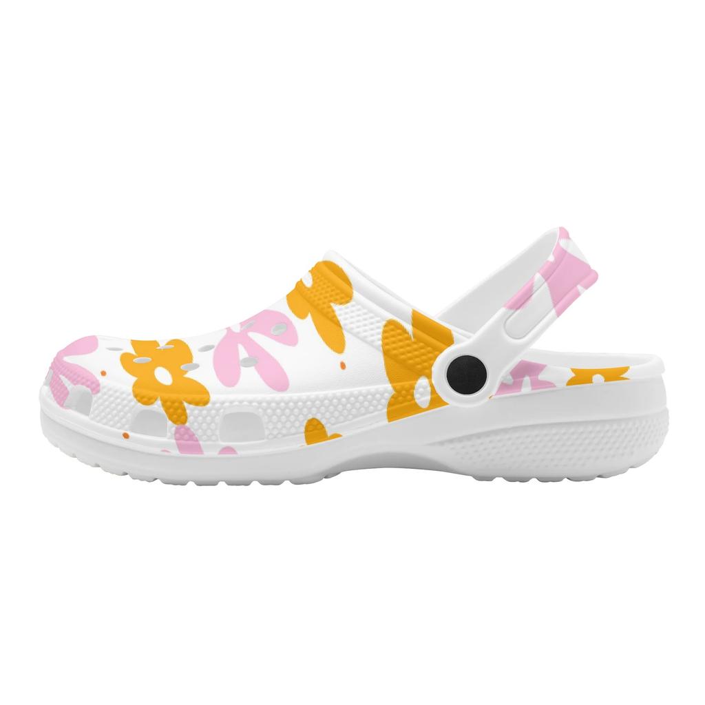 Colorful Printed EVA Clogs Sandals Unisex Flexible Breathable Slip On Casual Slippers Soft Sole Summer Shoes Daily Comfort Wear