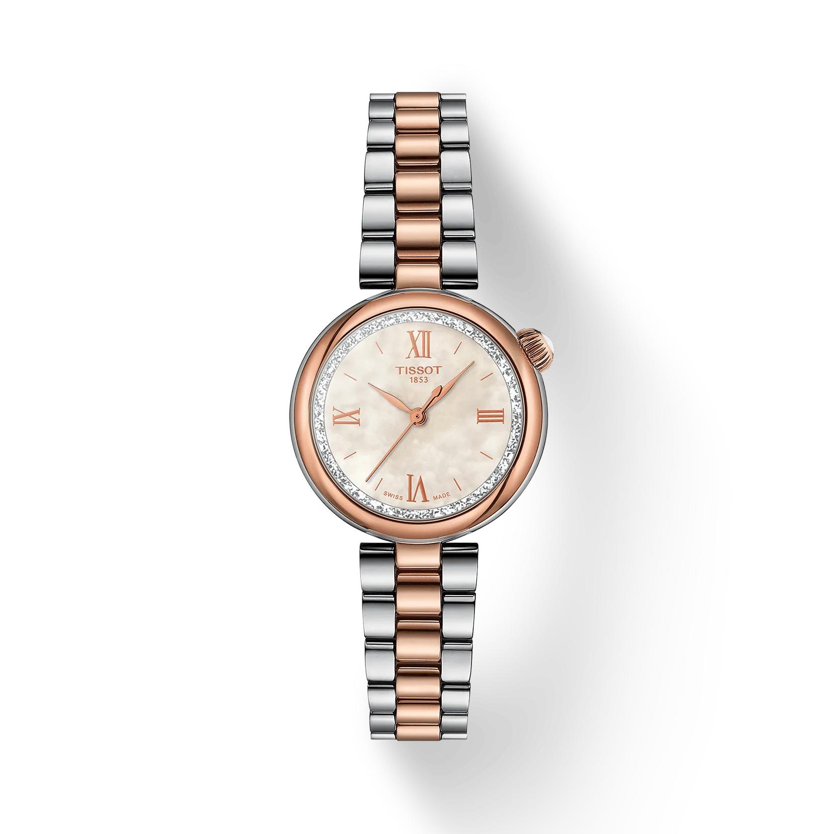 Tissot Stainless Steel white mother of pearl Dial Men s Fashion Watch T152.010.22.118.00 белый