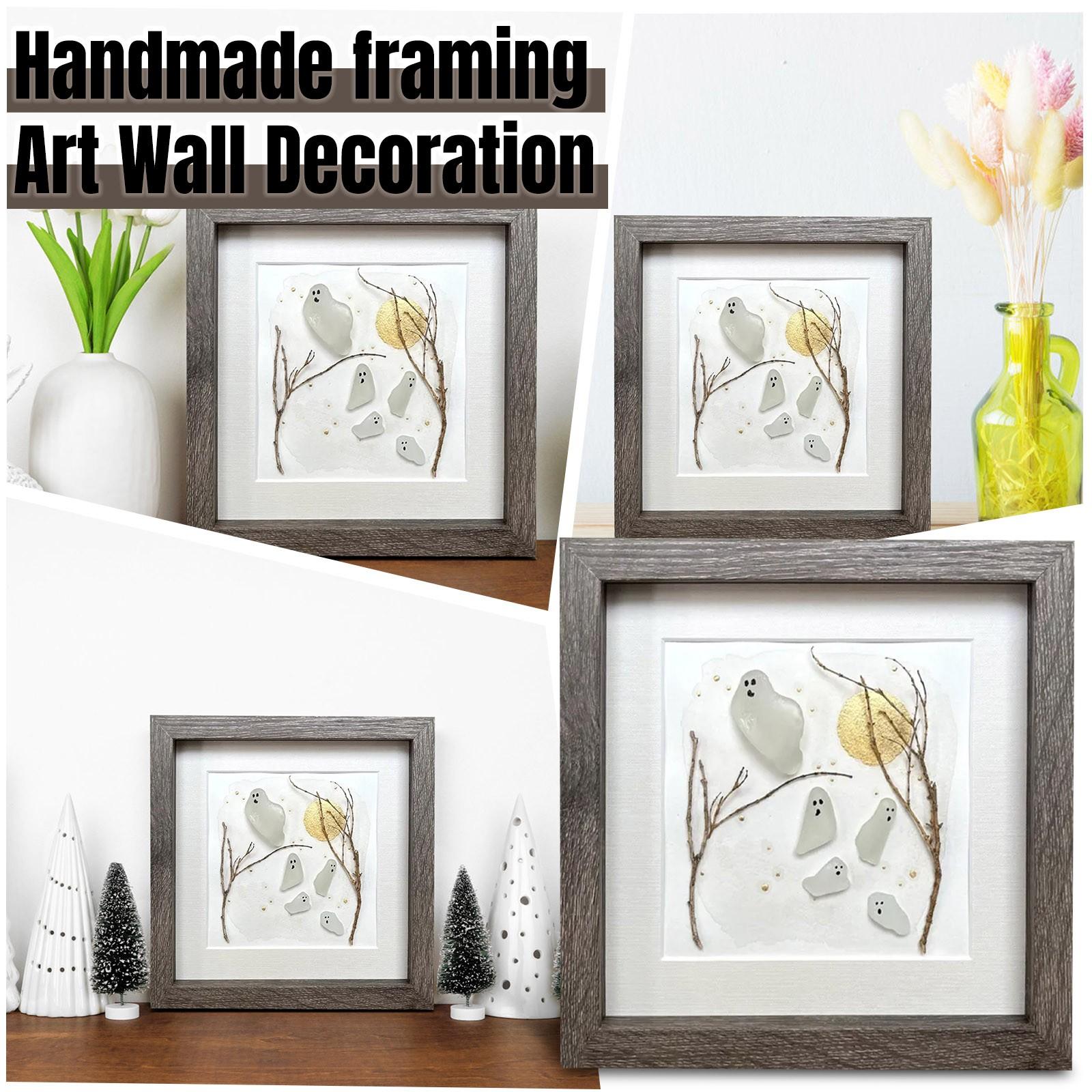 

Hand-Framed Halloween Photo Frame Art Wall Decoration One Size