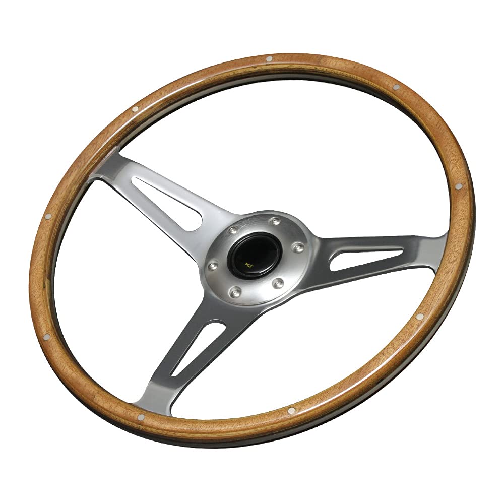 

Vintage Style Wooden Steering Diameter Wheel, 36.5mm (N365W)