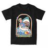 Camisetas e Acessórios Vintage de Terror e Humor Positivo para Homens e Mulheres Nostalgia dos Anos 70 e 80 Engraçado 100% Algodão Tops Camiseta