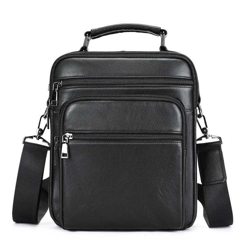 A Genuine Leather Men's Multi-functional Business Crossbody Bag Is A Versatile and High-end Small Crossbody Bag