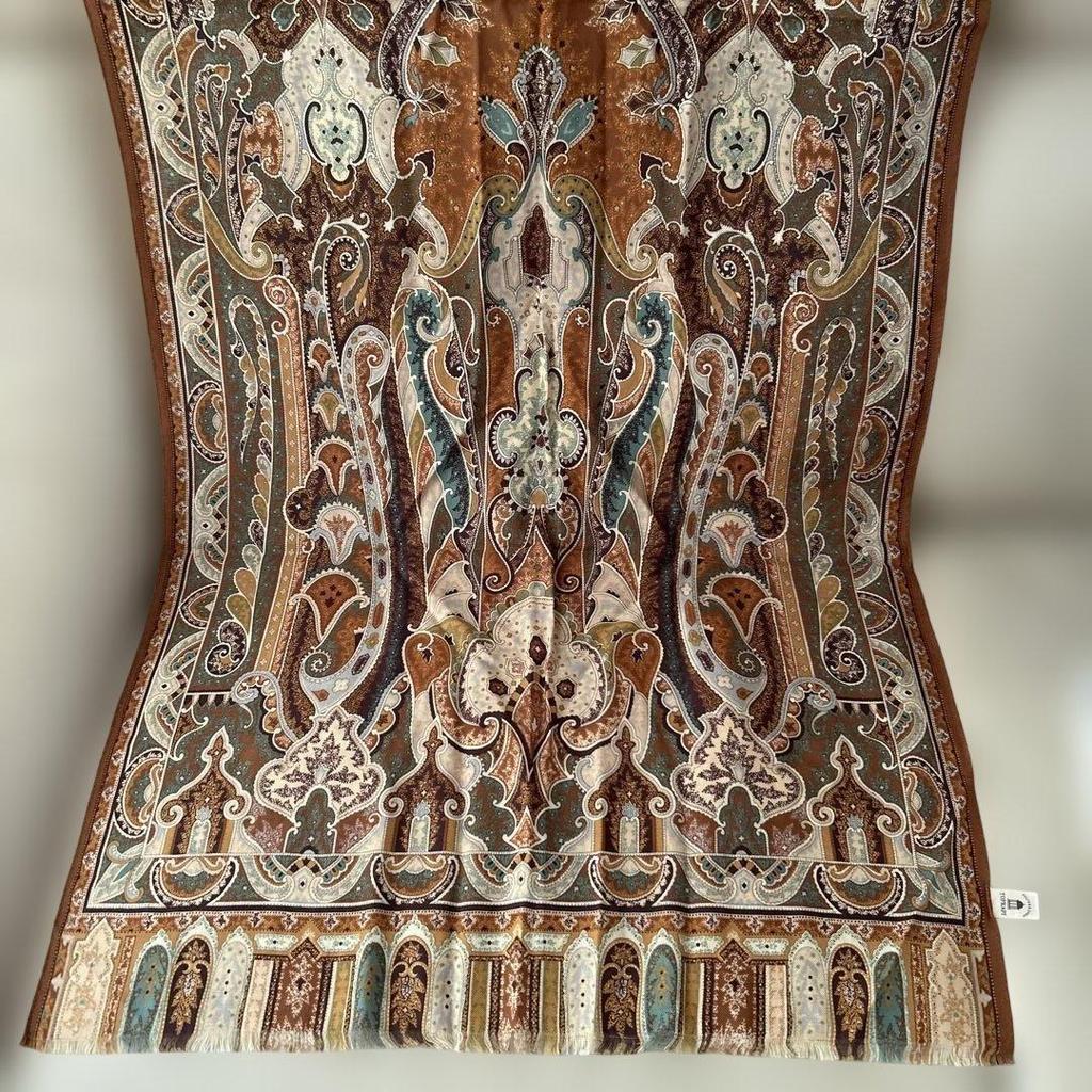 Used TOPKAPI SULTAN&SHAH Paisley Pattern Stole