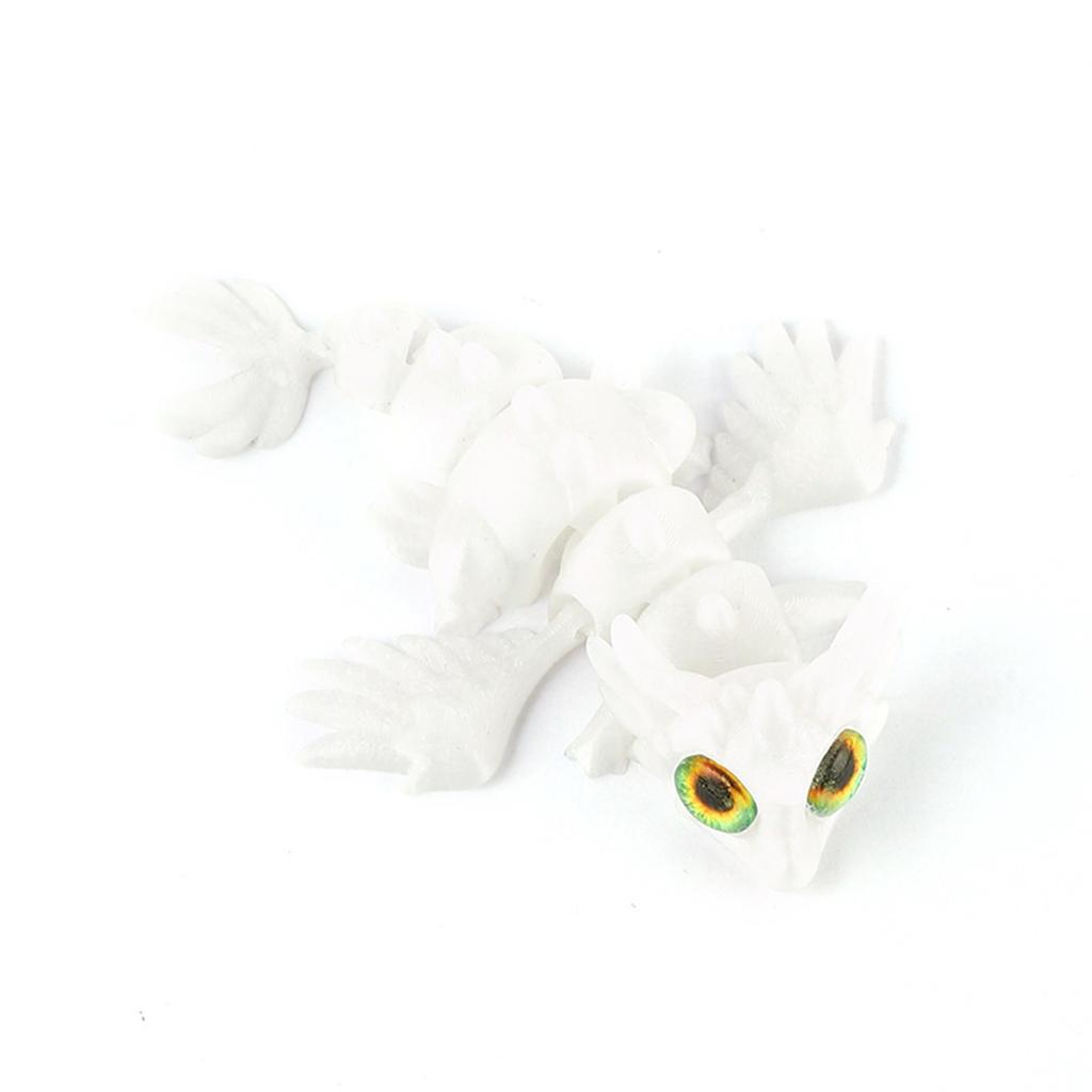 3D Printed Flying Dragon Crafts Ornaments Gifts Creative Hand-made Animal Joint Activity Model Ornaments Toys