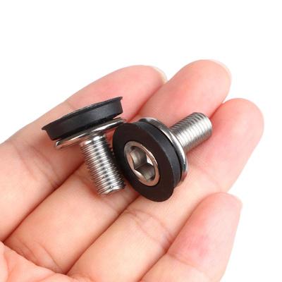 2/5/10Pcs Inner Hex Bolts Bicycle Bottom Bracket Axle Bolts M8 Screw Kit For Cycling Axle Repair Accessories