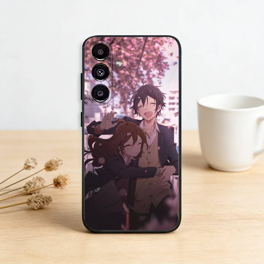 A-Anime H-Horimiya Phone Case For Samsung Galaxy A91,80,73,72 ,71,53,52,32 ,31,22,21s,20,Soft Black Case