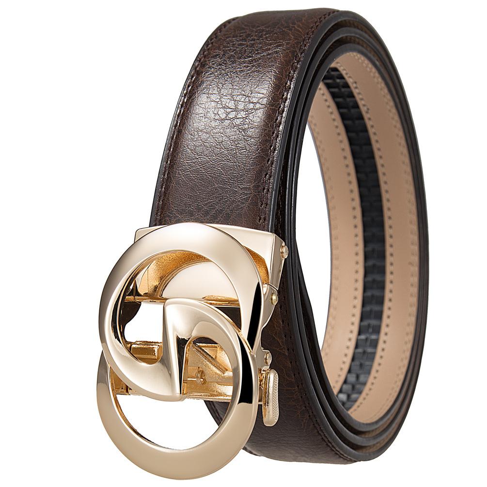 Belt, Men'S, Fashion Belt, Automatic Buckle Belt Belt Ly36-23031-1
