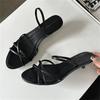 Fashion Eilyken New Summer Design Narrow Band Open Toe Sandals Women Slippers Fashion Thin Low Heels Party Dress Casual Shoes