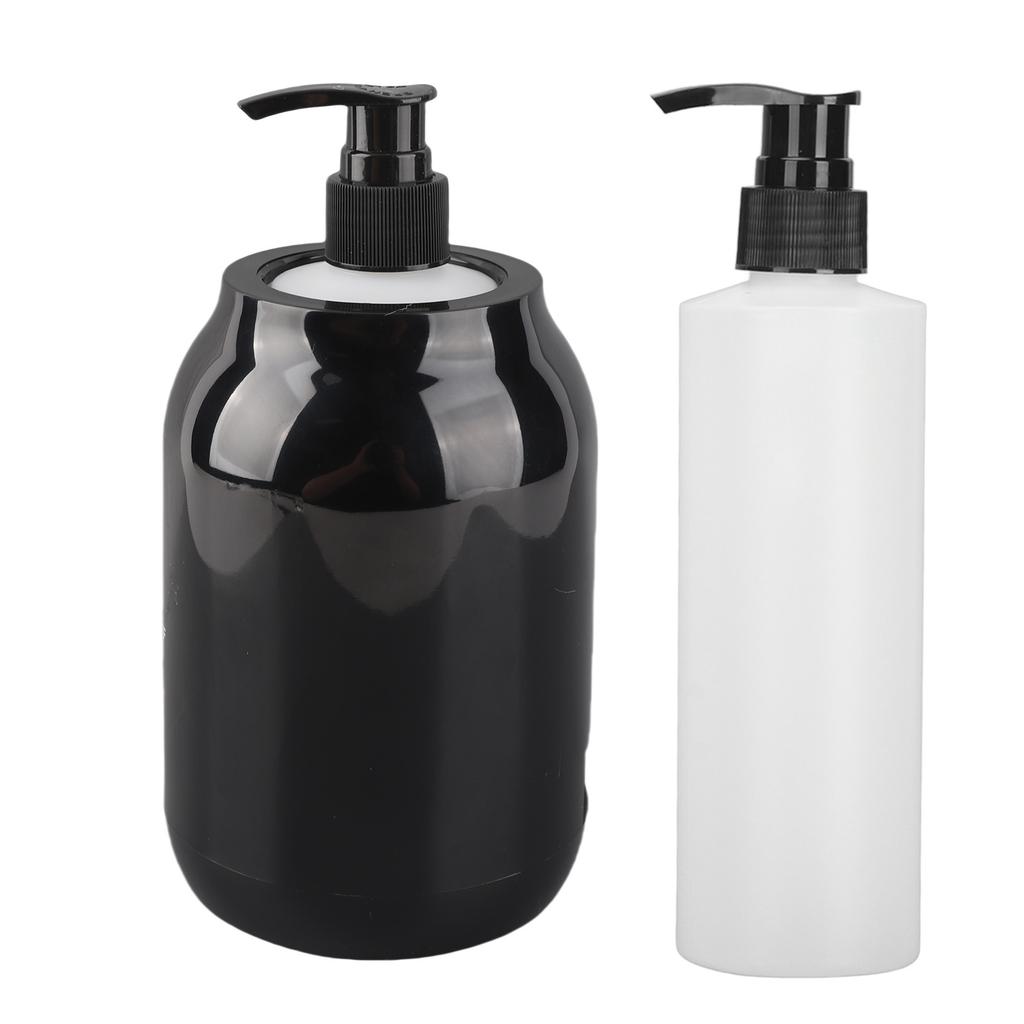 Essential Oil Heater LED Display Temperature Adjust Single Massage Oil Bottle Warmer 110‑240V US Plug
