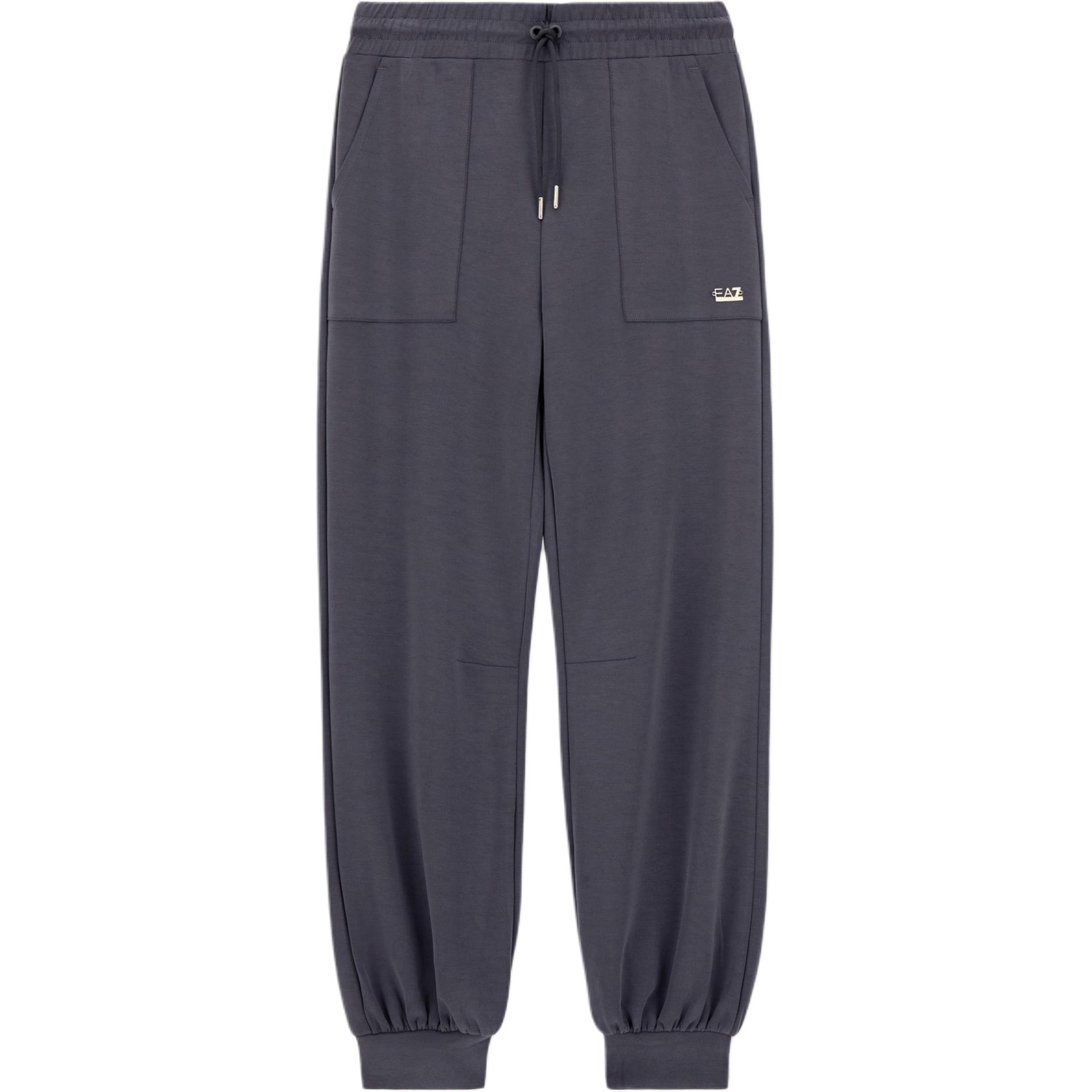 Emporio Armani EA7 Loose Fit Drawstring Long Tapered Jogger Pants Women bottoms 7W000193-AF12643-U8117 L