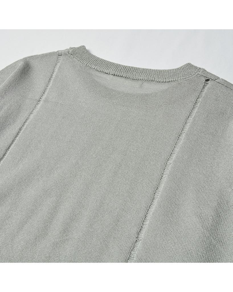 WORTHWHILE MOVEMENT Viscose Damaged Knit (Sage)