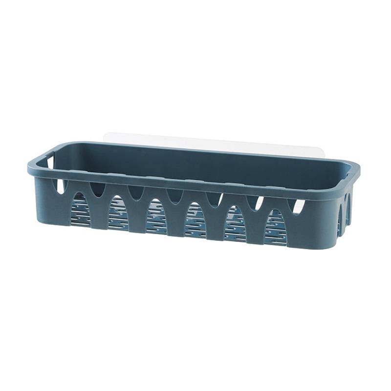 Bathroom and Kitchen Storage RackNon-perforated Wall-mounted Storage Rack Wall Storage RackMoisture-proof Storage Rack